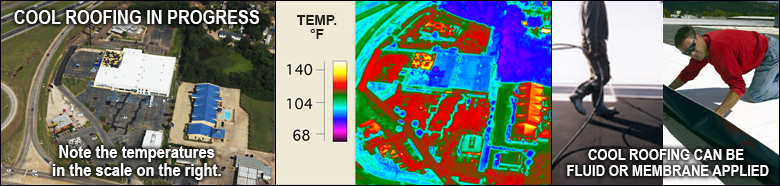 Infrared Roofing Proves Temperaturee Reduction
