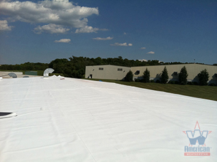 Single-Ply Membrane Roofing Over Metal